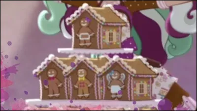 De quel dessin animé viennent ces maisons en pain d'épice ?