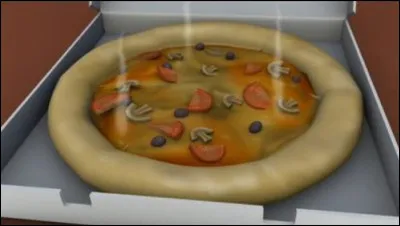 Enfin de quel dessin animé vient cette pizza ?