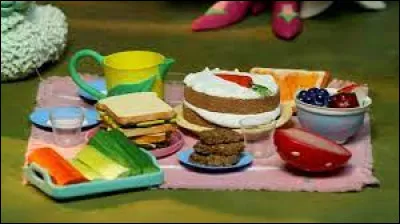 De quel dessin animé vient ce pique-nique ?