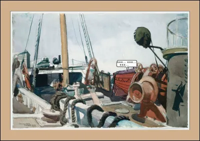 Et quand ce n'est pas en train, il nous mène en bateau...