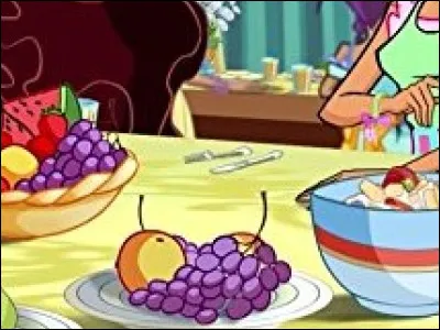 De quel dessin animé viennent ces fruits ?