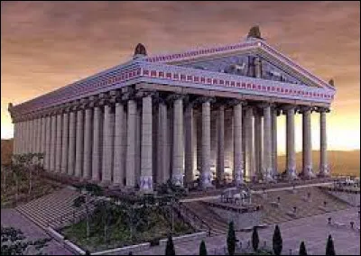 Dans quelle ville de Turquie se situe le temple d'Artémis ?