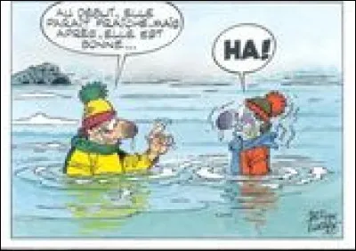 Répondez à la question : "Yen eo ar mor ?"