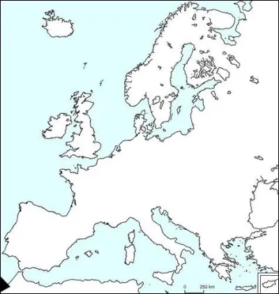 Quel est le pays point&eacute; ? (En bas &agrave; gauche)