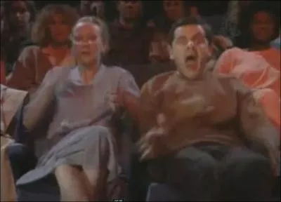 Dans Les Malheurs de Mr Bean, quel film d'horreur vont voir Mr Bean et sa copine ?