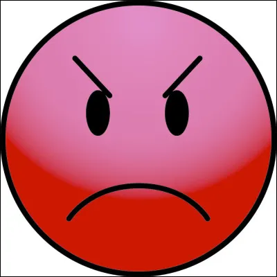 Que fais-tu le plus souvent quand tu es en colère ?