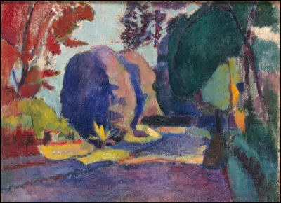 "Le jardin du Luxembourg" est un tableau peint par ...