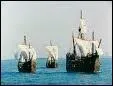 Pinta, Nina et Santa Maria sont les trois caravelles de...