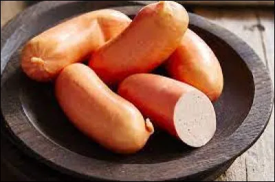 Le cervelas est une saucisse à base de porc.