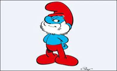 Sur l'image, on peut y voir le Grand Schtroumpf.