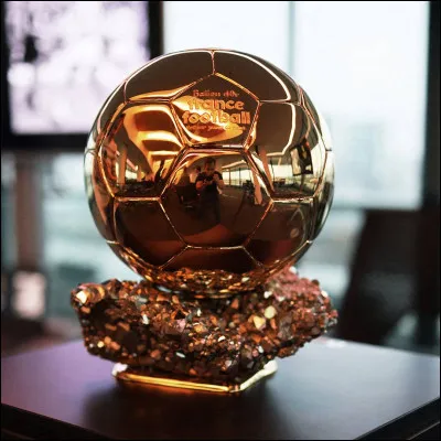 Il a déjà atteint le podium du Ballon d'or dans sa carrière :