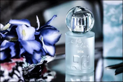 Ces fragrances d'iris pour le parfum "La Fille de l'air" nous sont offertes par ... parfumeur de renom.