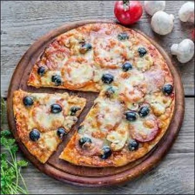 C'est l'une des pizzas les plus populaires dans le monde, composée principalement de champignons et jambon, c'est la...