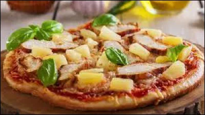 Il s'agit d'une pizza très populaire en Amérique du Nord. À base d'ananas, c'est la...