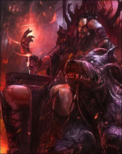 Dieu des Enfers et des morts, il a comme compagnon cerbère, le fameux chien à trois têtes et comme épouse Perséphone fille de Zeus. C'est :