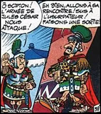 Dans quel album Scipion fait-il une apparition ?