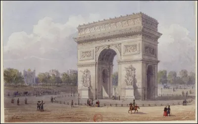 Sous quel type de régime s'est élevé l'Arc de Triomphe ?