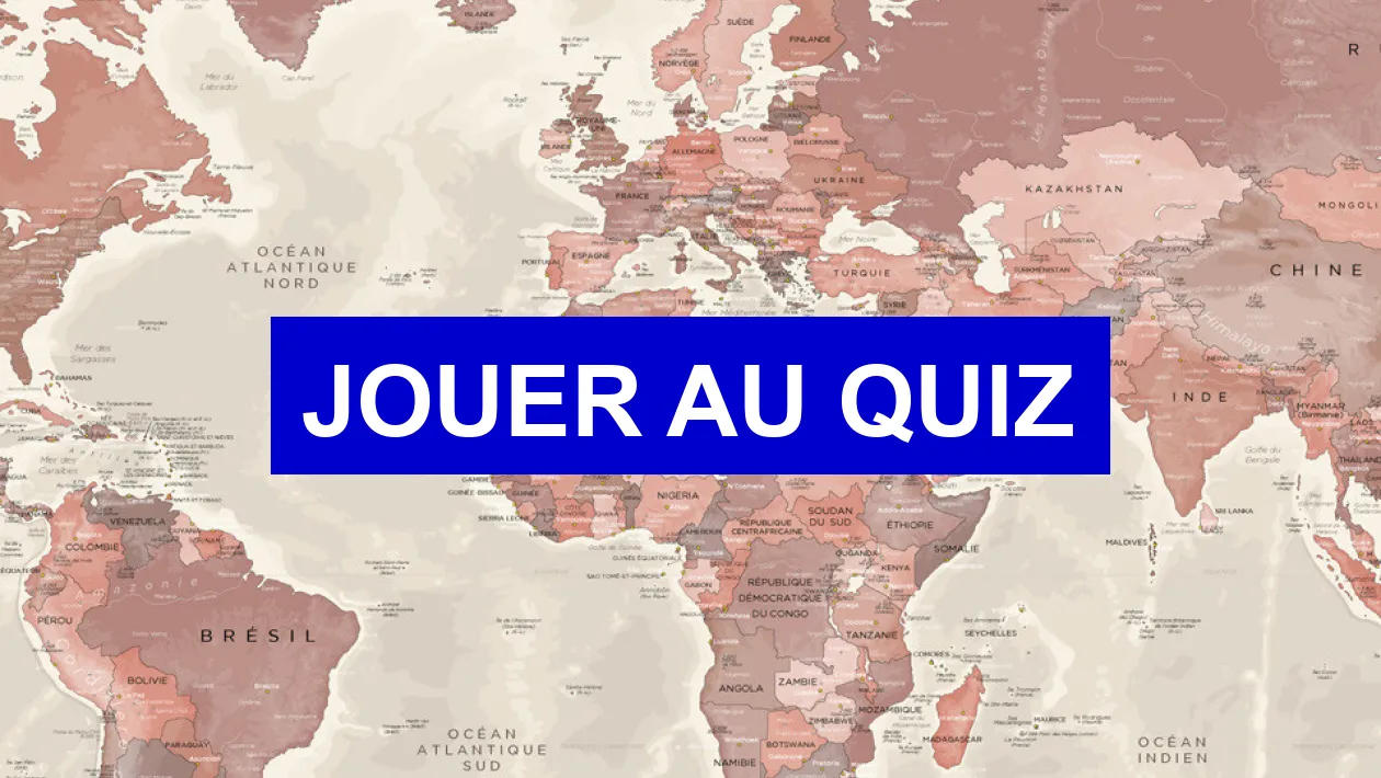 Quiz Capitales des pays 1 - géographie