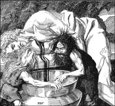 A quel dieu Loki donna-t-il naissance avec tous les autres dieux et déesses du panthéon scandinave ?