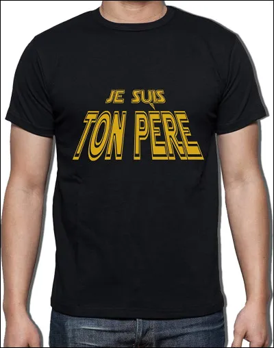 Qui prononce la réplique "Je suis ton père" ?