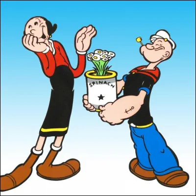 Qui est ce personnage fictif en O, une femme filiforme, laide, hargneuse, colérique, fiancée du marin Popeye ?