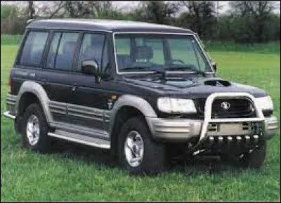 Avez-vous reconnu ce 4X4 ?