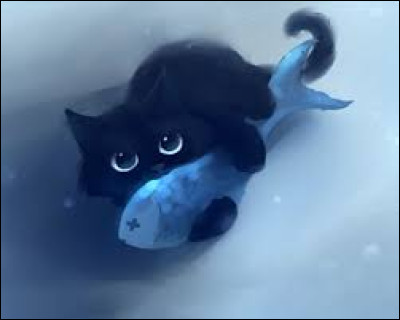 Ce chat au grand cur et au passé traumatisant n'hésite pas à accueillir des chats des clans chez lui.