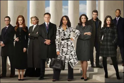 Quelle est cette série, racontant la vie professionnelle d'Olivia Pope, experte en relations publiques ?