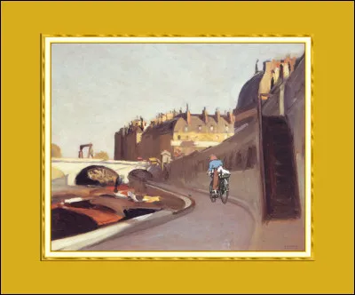 D'où sort la seule âme qui vive de ce tableau ?