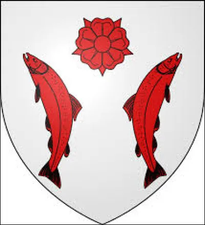 Quelles couleurs héraldiques voyez-vous sur le blason de Blâmont ?