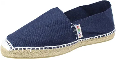 Quelle est cette chaussure en E, une sandale pyrénéenne en toile avec une semelle en corde, populaire en catalogne depuis 1322 ?