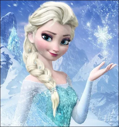 Qui est ce personnage de fiction en E de l'Univers Disney, la Reine des neiges qui peut contrôler la neige et la glace du royaume d'Arendelle ?
