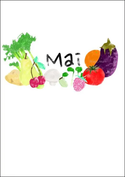 Comment dit-on "Mai" ?