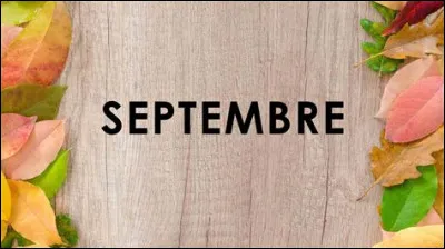 Comment dit-on "Septembre" ?
