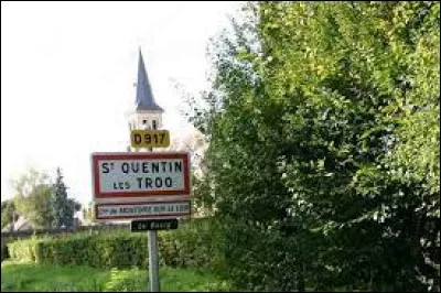 Ancienne commune de l'arrondisement de Vendôme, rattachée à Montoire-sur-le-Loir, Saint-Quentin-lès-Trôo se situe dans le département ...