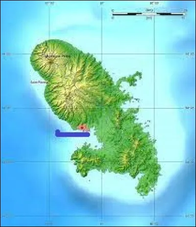 La Martinique est un département français situé dans la mer des Caraïbes. Quel est son chef-lieu ?