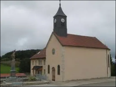 Vous avez sur cette image la chapelle Sainte-Philom&egrave;ne, aux H&ocirc;pitaux-Vieux. Commune Doubienne, elle se situe dans l'ex r&eacute;gion ...