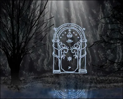 Que faut-il dire en elfique pour franchir les portes de la Moria ?