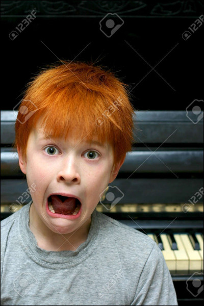 Il y a des rouquins à perte de vue !