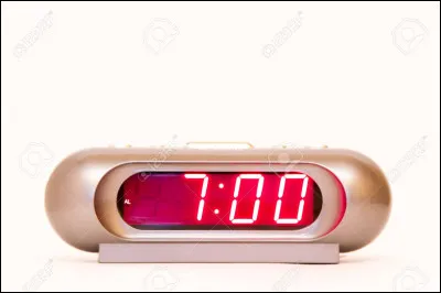 Tes parents te réveillent à 7 heures du matin un dimanche. Quelle réaction as-tu ?