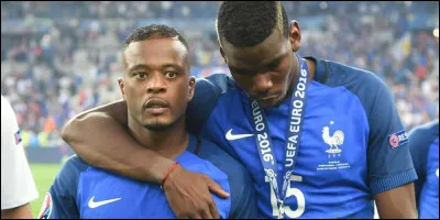 Patrice &Eacute;vra faisait-il partie du groupe des Bleus lors de l'Euro 2016, et &eacute;tait-il titulaire lors de la finale ?