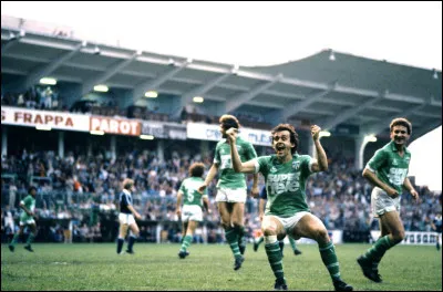 Quel est le seul trophée que Michel Platini remporte avec Saint-Étienne ?