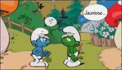 Quelle est cette BD où des petits hommes bleus vivent dans des maisons champignons ?