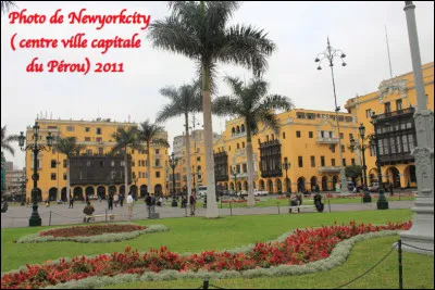 Quelle est cette ville en L, capitale et plus grande ville du Pérou, coeur économique, financier, culturel et politique du pays ?