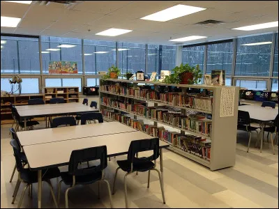 Choisis un lieu dans un établissement scolaire.