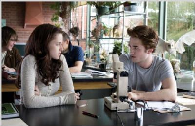 Quel est le numro du tlscope de l'quipe en arrire de Bella et Edward ?