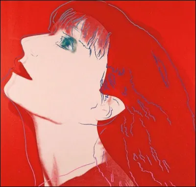 Elle s'est imposée comme créatrice de mode pour les femmes. Sa chevelure flamboyante et son regard vert intense ont été immortalisés en peinture en 1986. 
De quel artiste est ce portrait de Sonia Rykiel ?