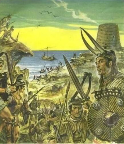 Vers 1200 av. J. -C., cette confédération d'aventuriers sema la destruction et la mort parmi les vieilles civilisations du Proche-Orient. Comment les Égyptiens les nommaient-ils ?
