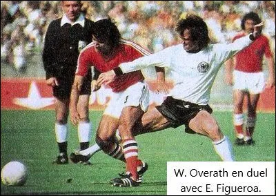 Quel fut le score entre l�Allemagne de l�Ouest et le Chili.