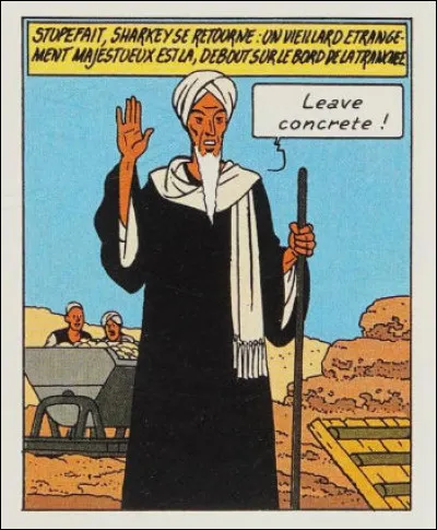 Cette traduction anglaise d'une tournure bien de chez nous laisse à désirer : quelle serait la version française de la véritable expression ?